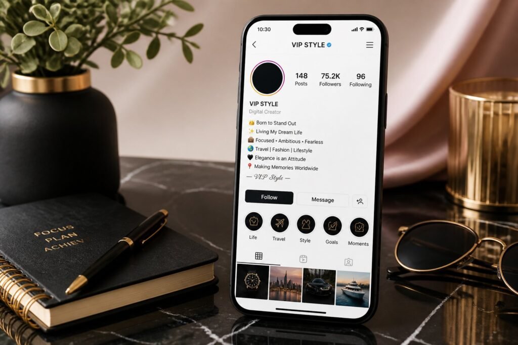 VIP Instagram Bio: Best Stylish Bios for Instagram