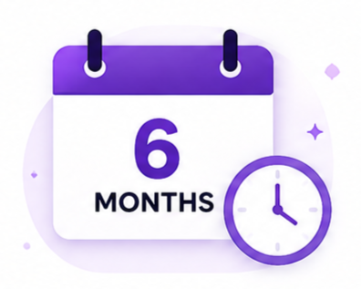 Not older than 6 months