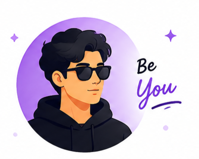 Image highlighting Be You